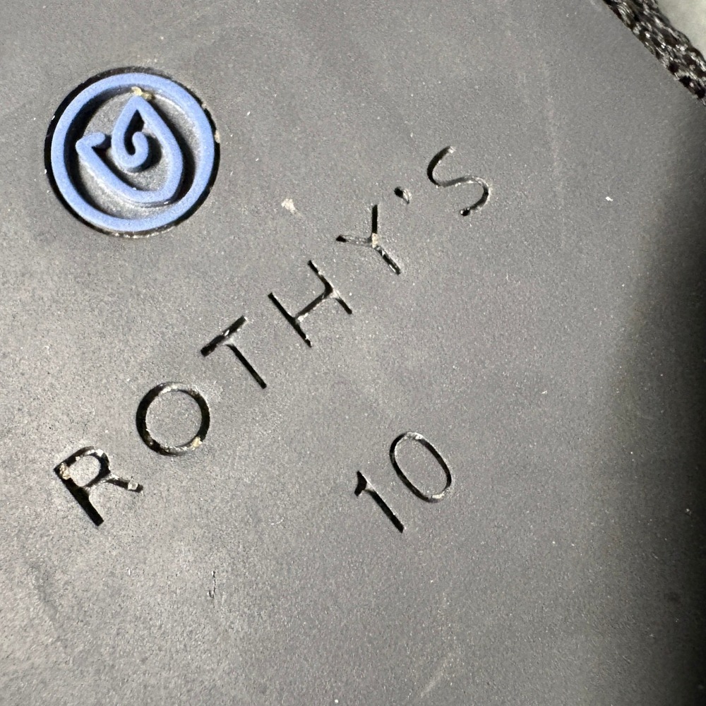 Rothy's The Flat in Black Size 10 Slip-On - Picture 11 of 13